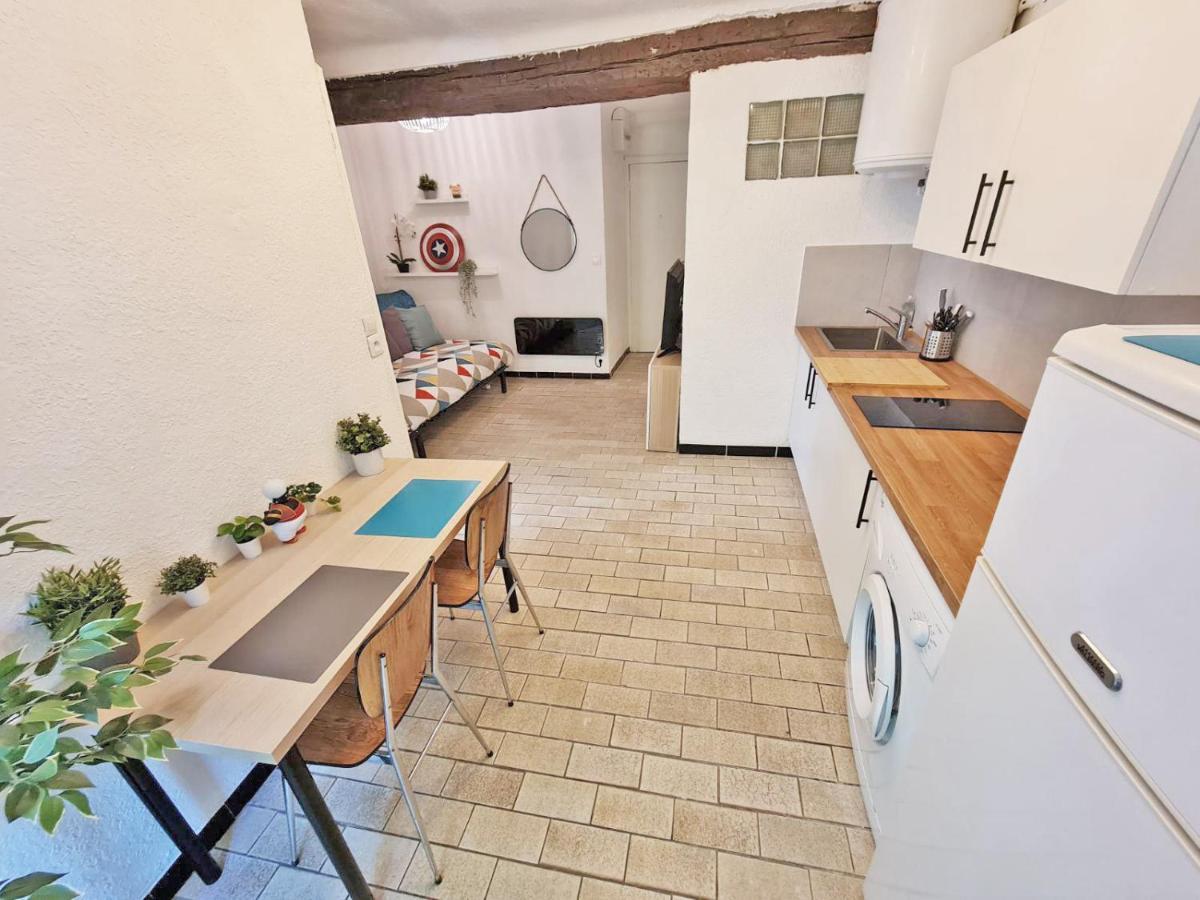 GregBnb-com - T2 Design 34m2 - Toulon Est - Wifi Fibre Extérieur photo